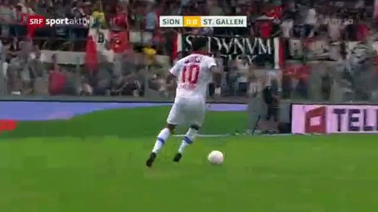 FC Sion 1:0 Sankt Gallen 30 July 2016 (2.Runde 2016/17)