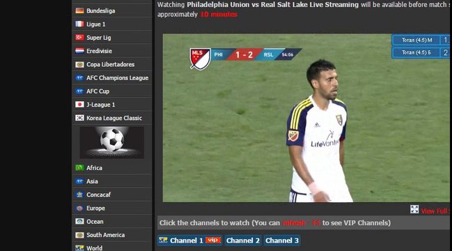 Javier Morales Goal HD - Philadelphia Union 1-2 Real Salt Lake 31.07.2016