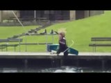 Rookie Mistake Leads to Epic Wakeboarding Fail