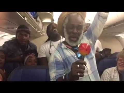 Haitian Band Entertains Passengers During Flight Delay