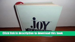 Ebook Joy Of Cooking (1963 Edition) Free Online