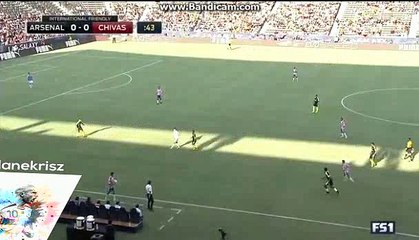 Theo Walcott Fantastic Elastico Skills - Arsenal vs Guadalajara Chivas - International Friendly Match - 01/08/2016