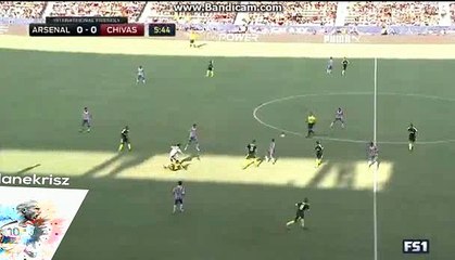 Theo Walcott Fantastic Fast Run - Arsenal F.C vs C.D Guadalajara  - International Friendly Match - 01/08/2016