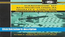 Ebook Handbook of Microbiological Quality Control in Pharmaceuticals and Medical Devices