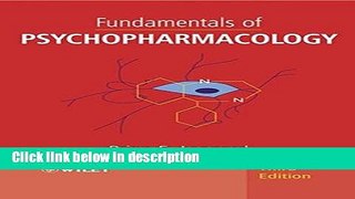 Ebook Fundamentals of Psychopharmacology Free Online