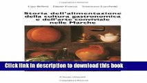 Ebook Storia dell alimentazione della cultura gastronomica e dell arte conviviale nelle Marche