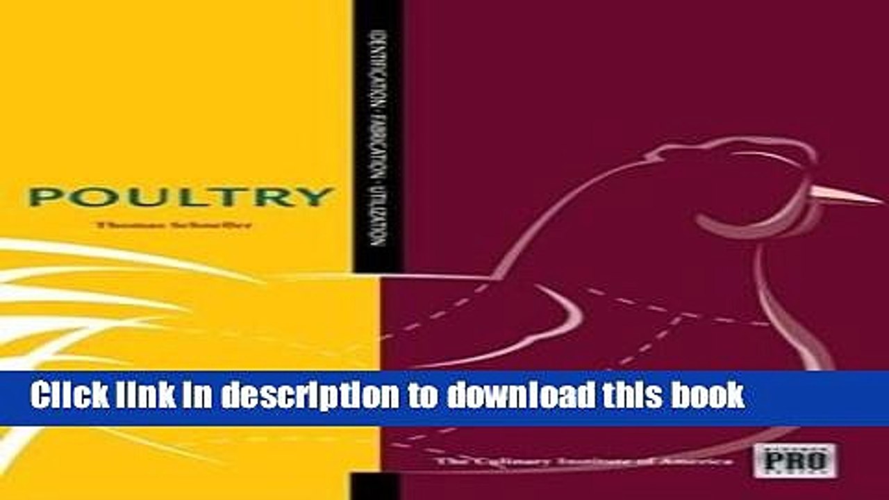 Books The Kitchen Pro Series: Guide to Poultry Identification, Fabrication and Utilization Full