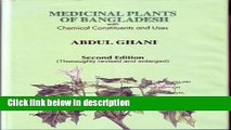 Books Medicinal Plants of Bangladesh with Chemical Constituents and Uses Full Online
