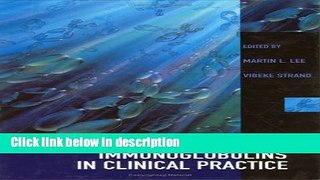 Books Intravenous Immunoglobulins in Clinical Practice Free Online