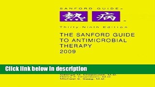 Ebook The Sanford Guide to Antimicrobial Therapy Full Online