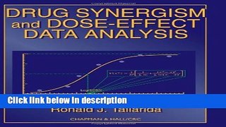 Books Drug Synergism and Dose-Effect Data Analysis Free Download