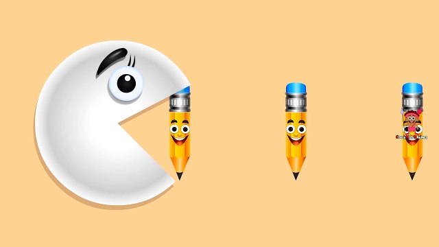 Learn The Colors, Color Crew Vs Pacman Cartoon, Teach Colours to Toddlers Kids Children Babies