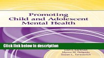 Ebook Promoting Child And Adolescent Mental Health Full Online