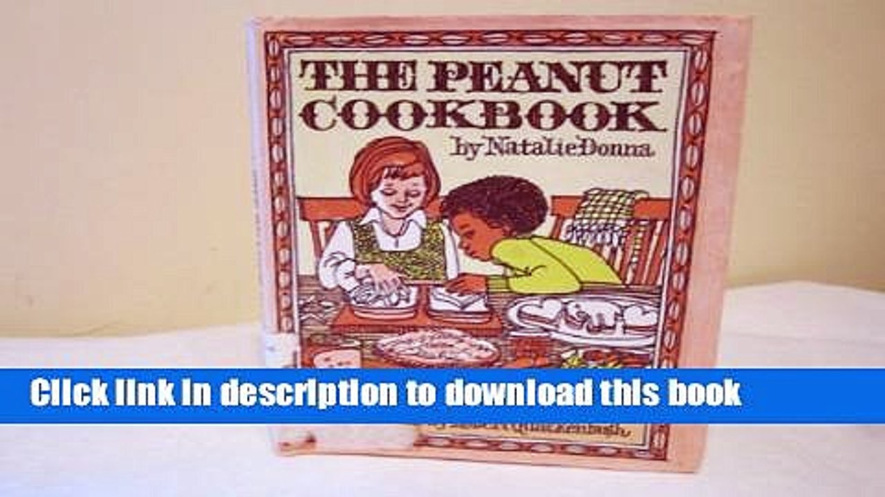 Books The Peanut Cookbook Free Online