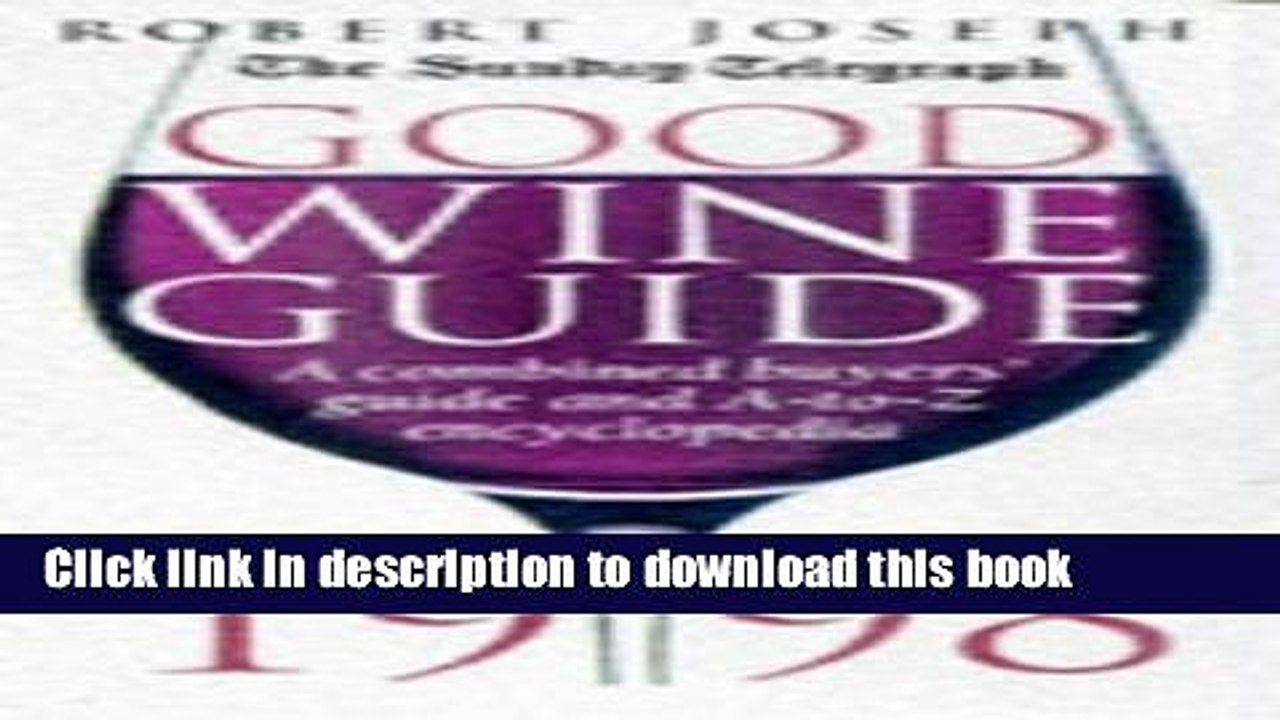 Ebook "Sunday Telegraph" Good Wine Guide 1998 (English and Spanish Edition) Free Online