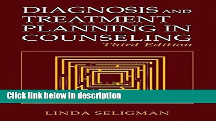 Ebook Diagnosis and Treatment Planning in Counseling Free Download