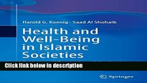 Books Health and Well-Being in Islamic Societies: Background, Research, and Applications Full Online