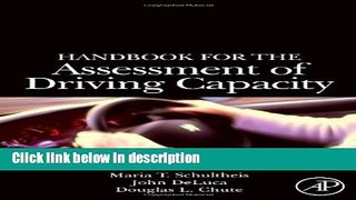 Ebook Handbook for the Assessment of Driving Capacity Full Online