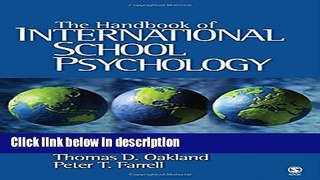 Books The Handbook of International School Psychology Full Online