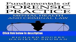 Ebook Fundamentals of Forensic Practice: Mental Health and Criminal Law Free Online