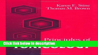 Books Principles of Toxicology Free Download