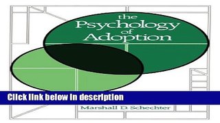 Ebook The Psychology of Adoption Free Online