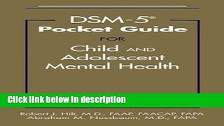 Ebook DSM-5 Pocket Guide for Child and Adolescent Mental Health Free Online