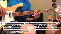 Awesome Funk Disco Reggae bass tracks (bass cover with tabs)