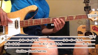 Awesome Funk Disco Reggae bass tracks (bass cover with tabs)