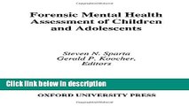 Ebook Forensic Mental Health Assessment of Children and Adolescents Free Online