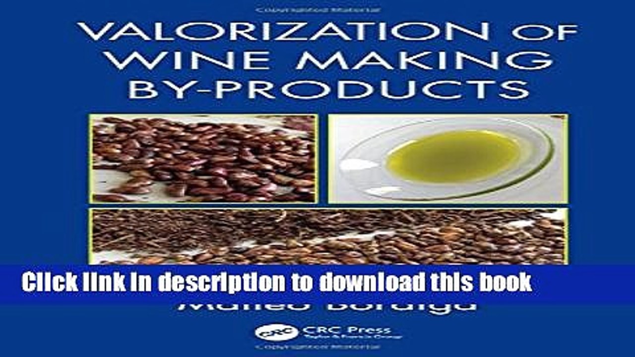 Books Valorization of Wine Making By-Products Full Online