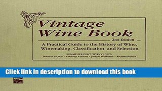 Ebook Vintage Wine Book Free Online