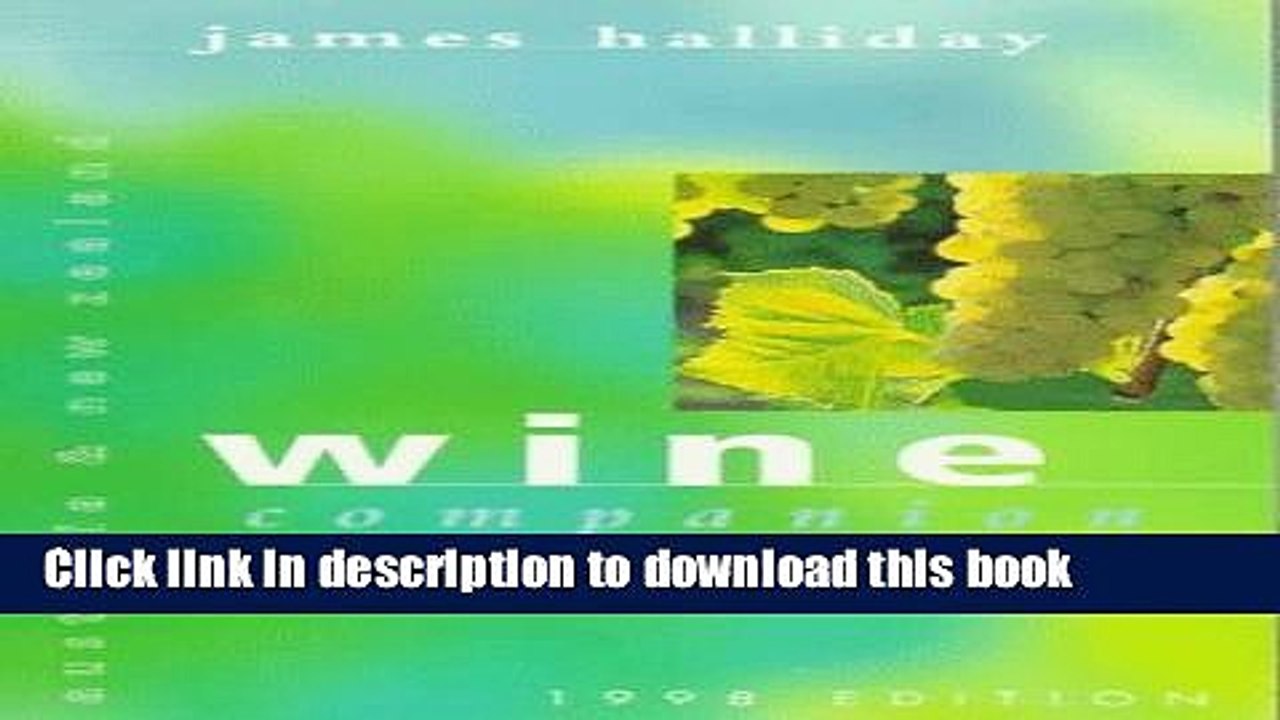 Ebook Wine Companion Austrialia (1998 Edition) Full Online