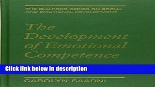 Books The Development of Emotional Competence Free Online