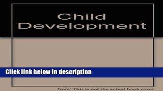 Books Child Development Free Online