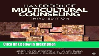 Ebook Handbook of Multicultural Counseling Full Online