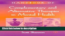Books Handbook of Complementary and Alternative Therapies in Mental Health Full Online
