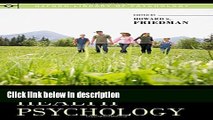 Ebook The Oxford Handbook of Health Psychology (Oxford Library of Psychology) Free Online