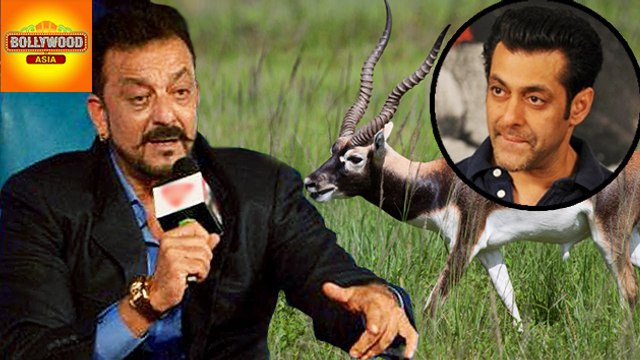 Sanjay Dutt REACTS On Salman Khan's Black Buck Case | Bollywood Asia