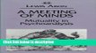 Ebook A Meeting of Minds: Mutuality in Psychoanalysis (Relational Perspectives Books) Free Online