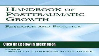 Ebook The Handbook of Posttraumatic Growth: Research and Practice Free Online