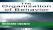Books The Organization of Behavior: A Neuropsychological Theory Free Online