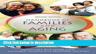 Ebook Handbook of Families and Aging, 2nd Edition Full Online