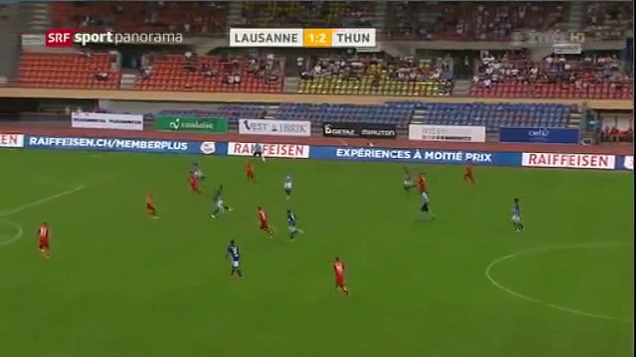Lausanne-Sport 2:2 FC Thun  31 July 2016 (2.Runde 2016/17)