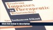 Books Resolving Impasses in Therapeutic Relationships Free Online