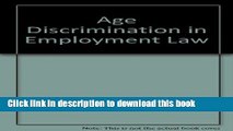 Ebook Age Discrimination in Employment Law Free Online