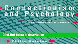 Books Connectionism and Psychology: A Psychological Perspective on New Connectionist Research Full