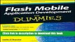 Ebook Flash Mobile Application Development For Dummies Free Online