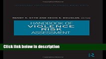 Ebook Handbook of Violence Risk Assessment (International Perspectives on Forensic Mental Health)