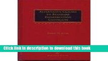 Books Alternative Clauses to Standard Construction Contracts, Second Edition Full Download